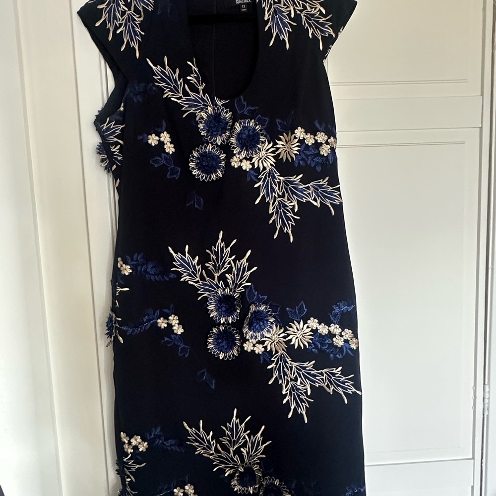 Badgley Mischka appliqué Dress